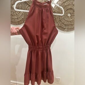 Aritzia Wilfred sleeveless blush pink dress in xs